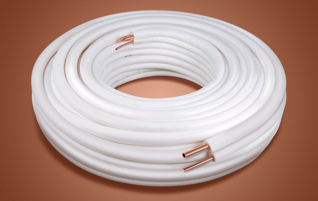 1/2 inç Tekli İzolasyonlu Bakır Boru Cform 9 mm PEX İzolasyon